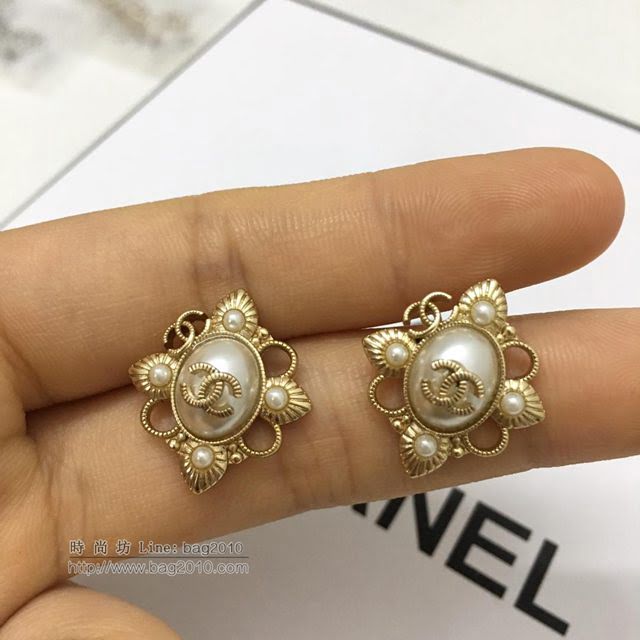 chanel耳環 19New arrival重工 超級壓軸款 香奈兒耳環  gzsc1491